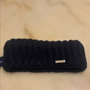Nautica Dark Blue Knit Headband